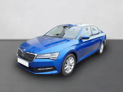 Usata Skoda Superb Ambition 150 CV (110 kW) 2021 Blu Berlina