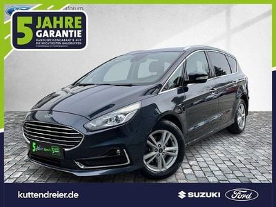 Gebraucht Ford S-MAX Titanium 150 PS (110 kW) 2021 Pantherblau metallic Van / Kleinbus