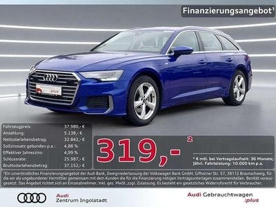 Blau metallic Gebraucht 2022 Audi A6 S-Line Kombi | 37.980 € (Superpreis)