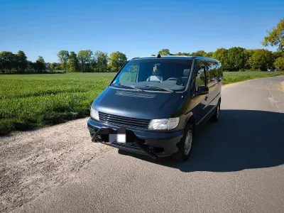 Brugt Mercedes V230 142 HK (104 kW) 1998 Sort MPV