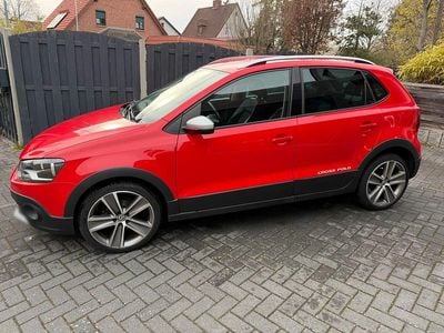 Brugt VW Polo Cross 90 HK (66 kW) 2010 Rød Hatchback
