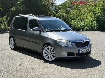 Gebraucht Skoda Roomster 105 PS (77 kW) 2009 Silber Van / Kleinbus