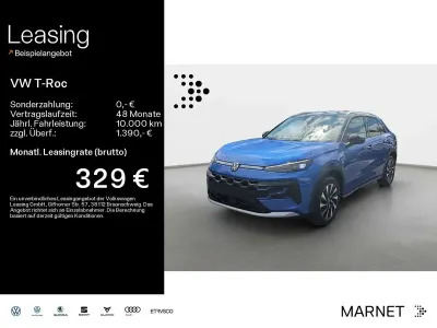 Neu VW T-Roc Style 116 PS (85 kW) 2026 Celestial blue metallic schwar SUV