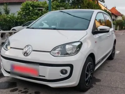 Gebraucht VW up! 75 PS (55 kW) 2014 Weiß Kleinwagen