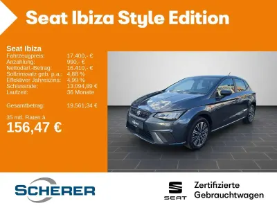 Second-hand Seat Ibiza Style 116 CP (85 kW) 2024 Gri Berlinǎ
