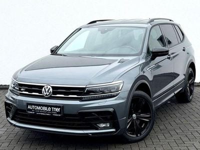 Platinum grey (metallic) Gebraucht 2021 VW Tiguan Allspace R-line SUV | 34.990 € (Guter Preis)