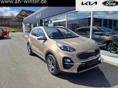 Brugt Kia Sportage Platinum 185 HK (136 kW) 2019 Beige SUV