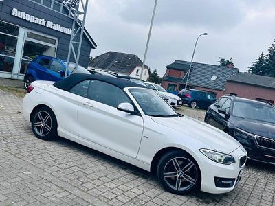 Weiß Gebraucht 2016 BMW 220 Sport Line Cabrio | 16.944 € (Fairer Preis)