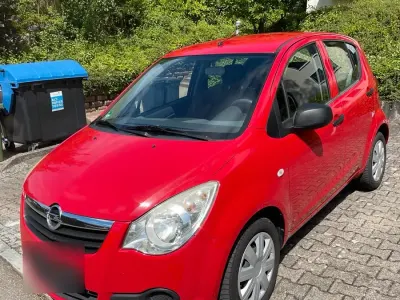 Gebraucht Opel Agila Eco 65 PS (47 kW) 2009 Rot Kleinwagen