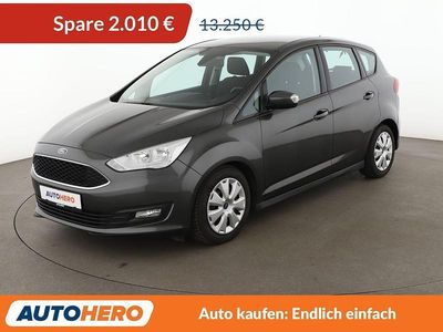 Grau Gebraucht 2017 Ford C-MAX Cool & Connect Van / Kleinbus | 11.240 € (Fairer Preis)