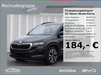 Gebraucht Skoda Karoq Style 116 PS (85 kW) 2022 Schwarz SUV