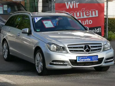 Gebraucht Mercedes C200 Avantgarde 184 PS (135 kW) 2013 Silber Kombi