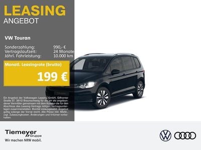 Usata VW Touran Goal 150 CV (110 kW) 2025 Nero Monovolume