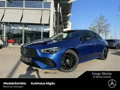 Brugt Mercedes CLA200 AMG 150 HK (110 kW) 2025 Blå Coupe