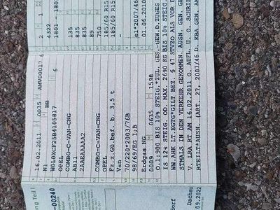 Gebraucht 2011 Opel Combo Van | 3.750 € (Fairer Preis)