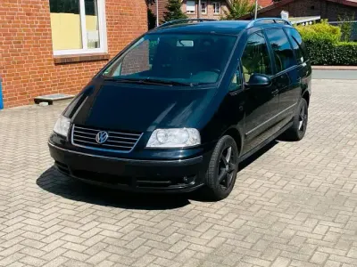 Gebraucht VW Sharan 140 PS (102 kW) 2008 Schwarz Van / Kleinbus
