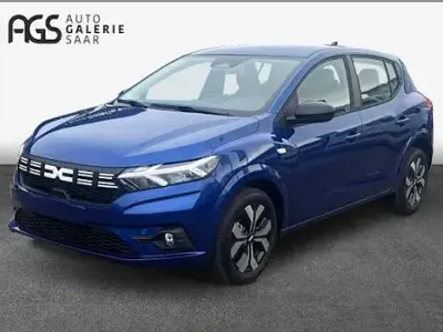 Ny Dacia Sandero Journey 91 HK (66 kW) 2025 Blå Sedan