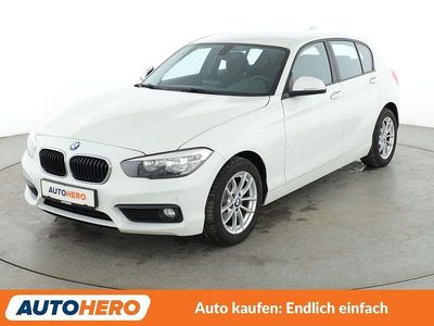 Gebraucht BMW 118 Advantage 136 PS (100 kW) 2019 Alpinweiss iii Kleinwagen