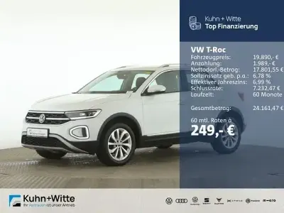 Begagnad VW T-Roc Style 150 HK (110 kW) 2023 Vit SUV