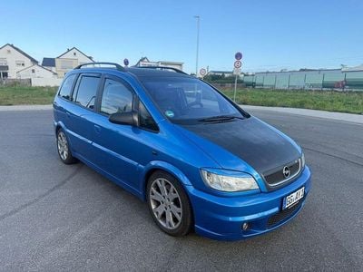 Gebraucht Opel Zafira OPC 192 PS (141 kW) 2003 Blau Van / Kleinbus