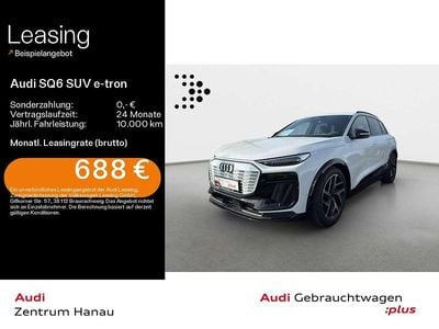 Gebraucht Audi SQ6 e-tron S-Line 359 kW (489 PS) 2025 Gletscherweiß metallic SUV