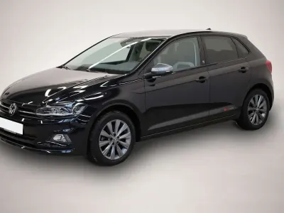 Gebraucht VW Polo Comfortline 110 PS (80 kW) 2021 Schwarz Kleinwagen
