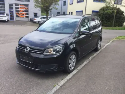Gebraucht VW Touran Comfortline 140 PS (102 kW) 2011 Schwarz Van / Kleinbus