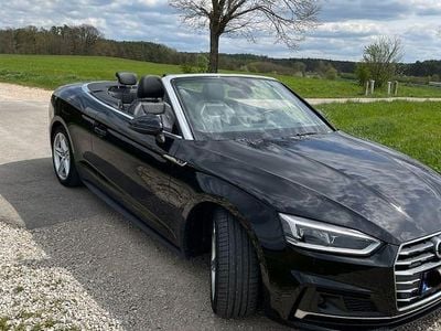 Usata Audi A5 Cabriolet Sport 218 CV (160 kW) 2017 Nero Cabrio