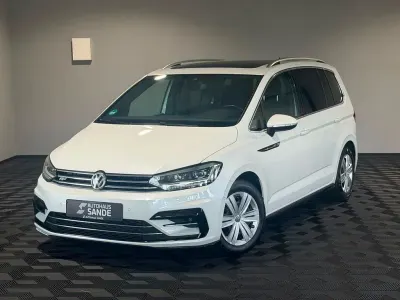 Gebraucht VW Touran R-line 179 PS (131 kW) 2017 Weiß Van / Kleinbus
