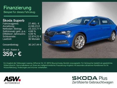 Energyblau Gebraucht 2022 Skoda Superb Style Kombi | 27.460 € (Fairer Preis)