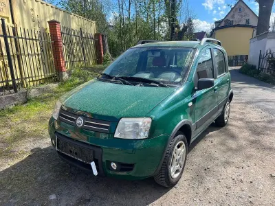 Gebraucht Fiat Panda 4x4 Climbing 68 PS (50 kW) 2005 Grün Kleinwagen