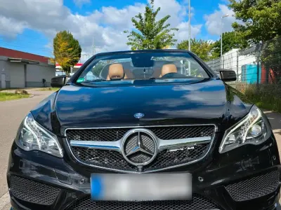 Gebraucht Mercedes E250 AMG 2014 Schwarz Cabrio
