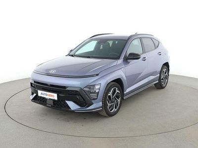 Gebraucht Hyundai Kona N Line 199 PS (146 kW) 2024 Blau SUV