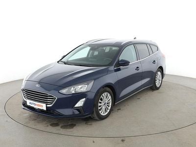 Blau Gebraucht 2020 Ford Focus Titanium Kombi | 14.650 € (Guter Preis)