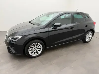 Gebraucht Seat Ibiza FR 110 PS (80 kW) 2023 Midnight schwarz metallic Kleinwagen