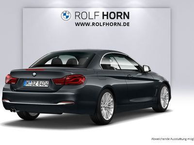 gebraucht BMW 420 d Cabrio Luxury Line Aut. Navi PDC LED Sitzhz