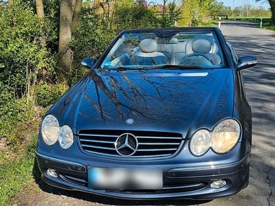Brugt Mercedes CLK200 Avantgarde 163 HK (119 kW) 2004 Blå Cabriolet