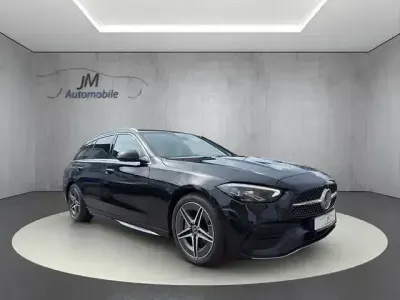 Second-hand Mercedes C220 AMG 200 CP (147 kW) 2022 Negru Break