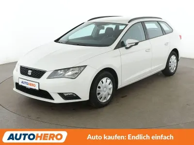 Gebraucht Seat Leon Reference 110 PS (80 kW) 2016 Weiß Kombi