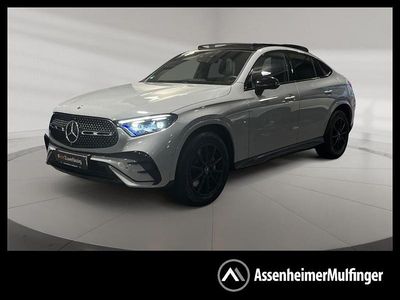 Grau manufaktur lack manufaktu Gebraucht 2025 Mercedes GLC300 AMG Coupé | 74.287 € (Teuer)