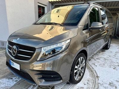 Grau Gebraucht 2016 Mercedes V250 Avantgarde Van / Kleinbus | 42.100 € (Etwas zu teuer)