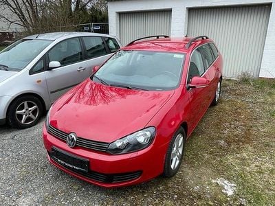 Usata VW Golf VI Comfortline 105 CV (77 kW) 2010 Rosso Utilitaria