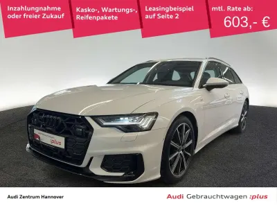 Gebraucht Audi A6 S-Line 286 PS (210 kW) 2025 Gletscherweiß metallic Kombi