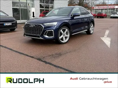 Gebraucht Audi Q5 Sportback S-Line 286 PS (210 kW) 2022 Blau SUV