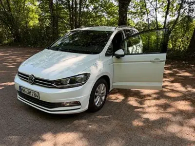 Gebraucht VW Touran Comfortline 116 PS (85 kW) 2017 Weiß Van / Kleinbus