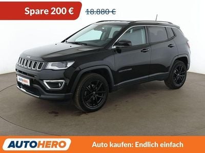 Używany Jeep Compass Limited 170 KM (125 kW) 2017 Czarny SUV
