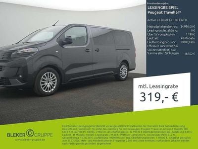 Neu Peugeot Traveller Active 179 PS (131 kW) 2026 Titaniumgrau Van / Kleinbus