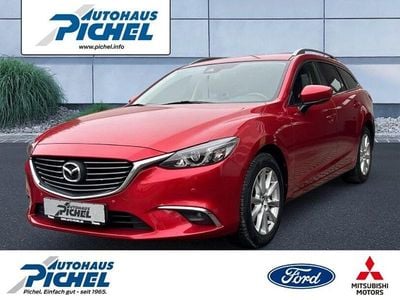 Rot(metallic) Gebraucht 2018 Mazda 6 Exclusive-Line Kombi | 18.990 € (Superpreis)