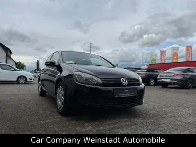 Gebraucht VW Golf VI Trendline 80 PS (58 kW) 2009 Schwarz Kleinwagen