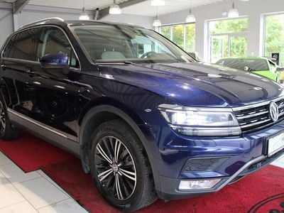 Atlantic blue Gebraucht 2015 VW Tiguan Highline SUV | 20.900 €